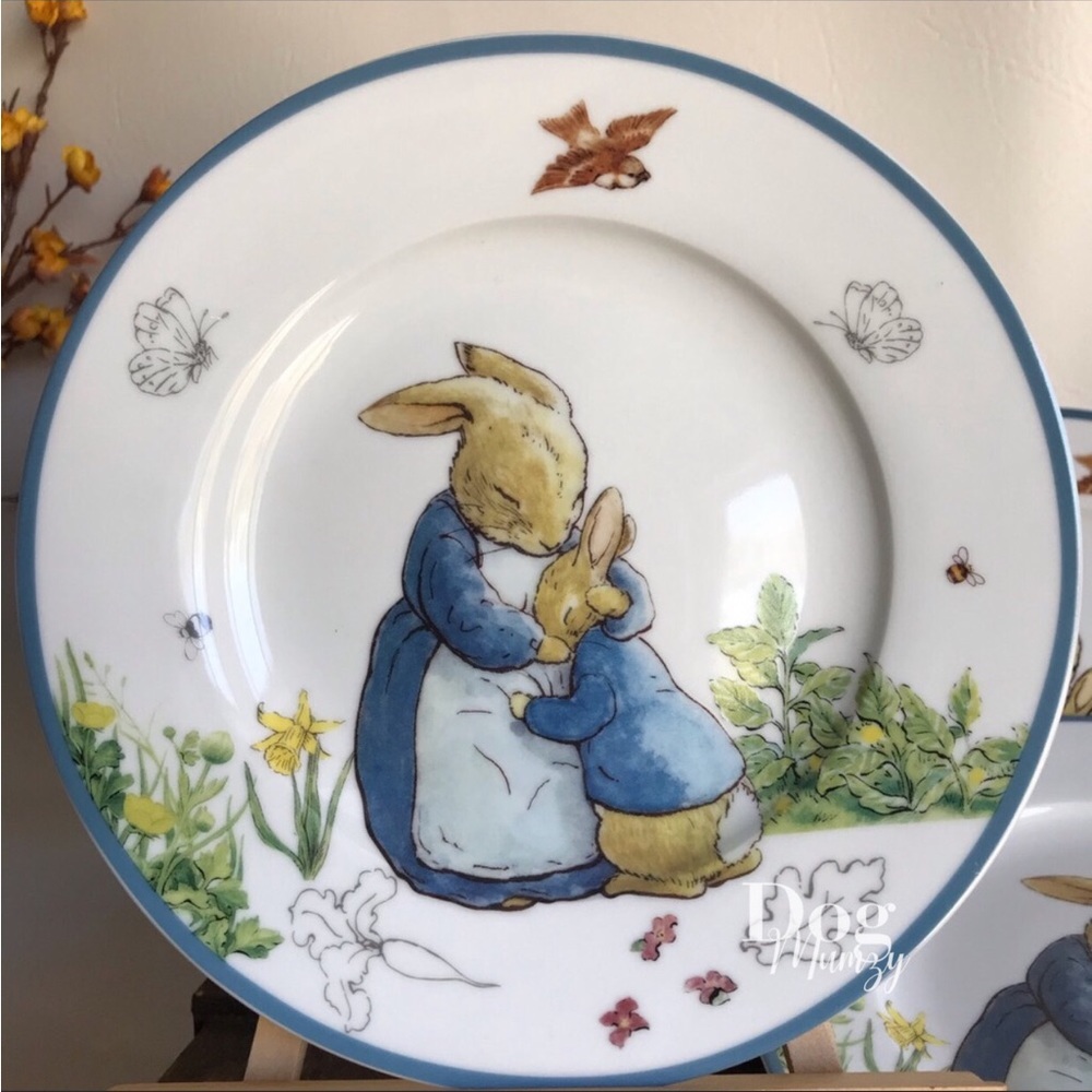 Peter Rabbit Spring Garden Easter Salad Plates 2